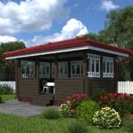 Беседка 1 (Площадь 16 кв.м)