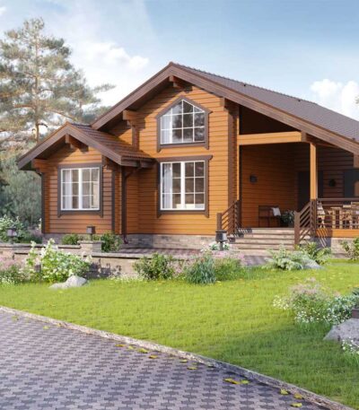 Проект «Альпийский» площадь 123 кв.м