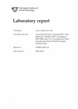 сертификат качества клей для клееного бруса ВДК