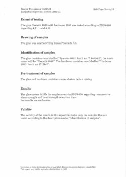 сертификат качества клей для клееного бруса ВДК